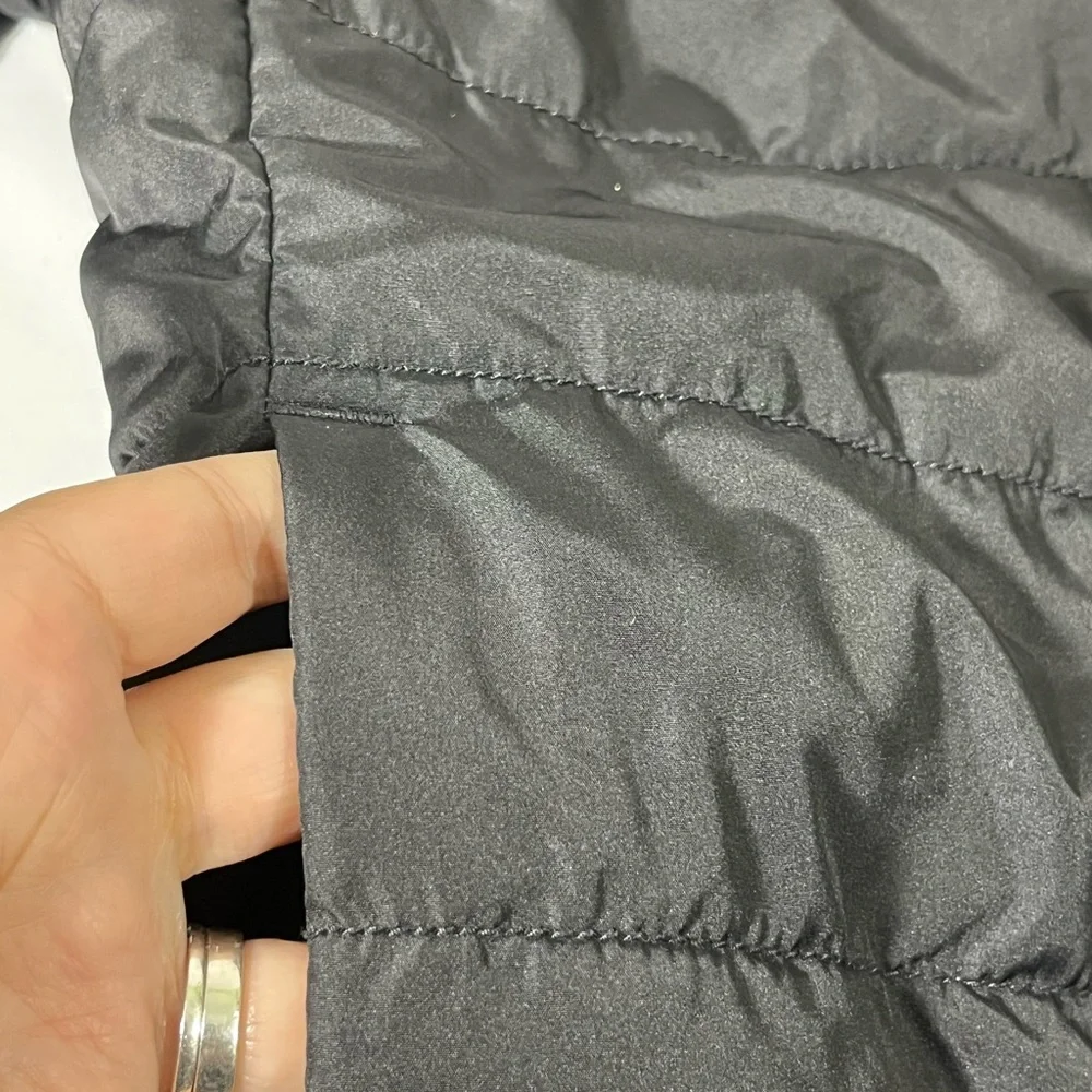 THE CHILDREN PLACE YOUTH‎ PUFFER COAT ZIP UP POCKETS LG 10-12 BLACK NEW